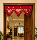 Karuvia Pearl Tassel Wool Toran